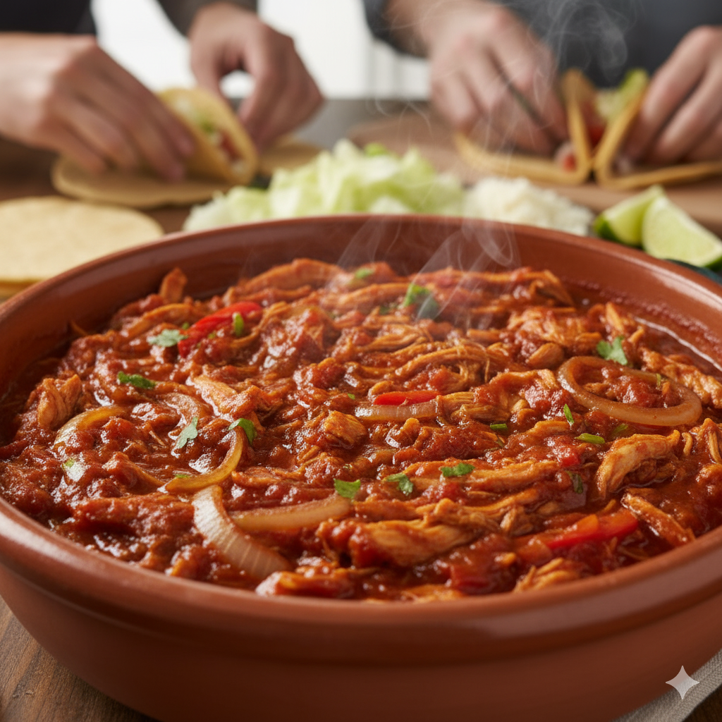 Tinga de cualquier carne